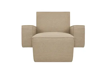 Butaca Lounge Hunk con reposabrazos - Beige - Hem