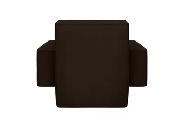 Butaca Lounge Hunk con reposabrazos - Chocolate - Hem