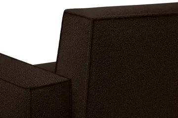 Butaca Lounge Hunk con reposabrazos - Chocolate - Hem