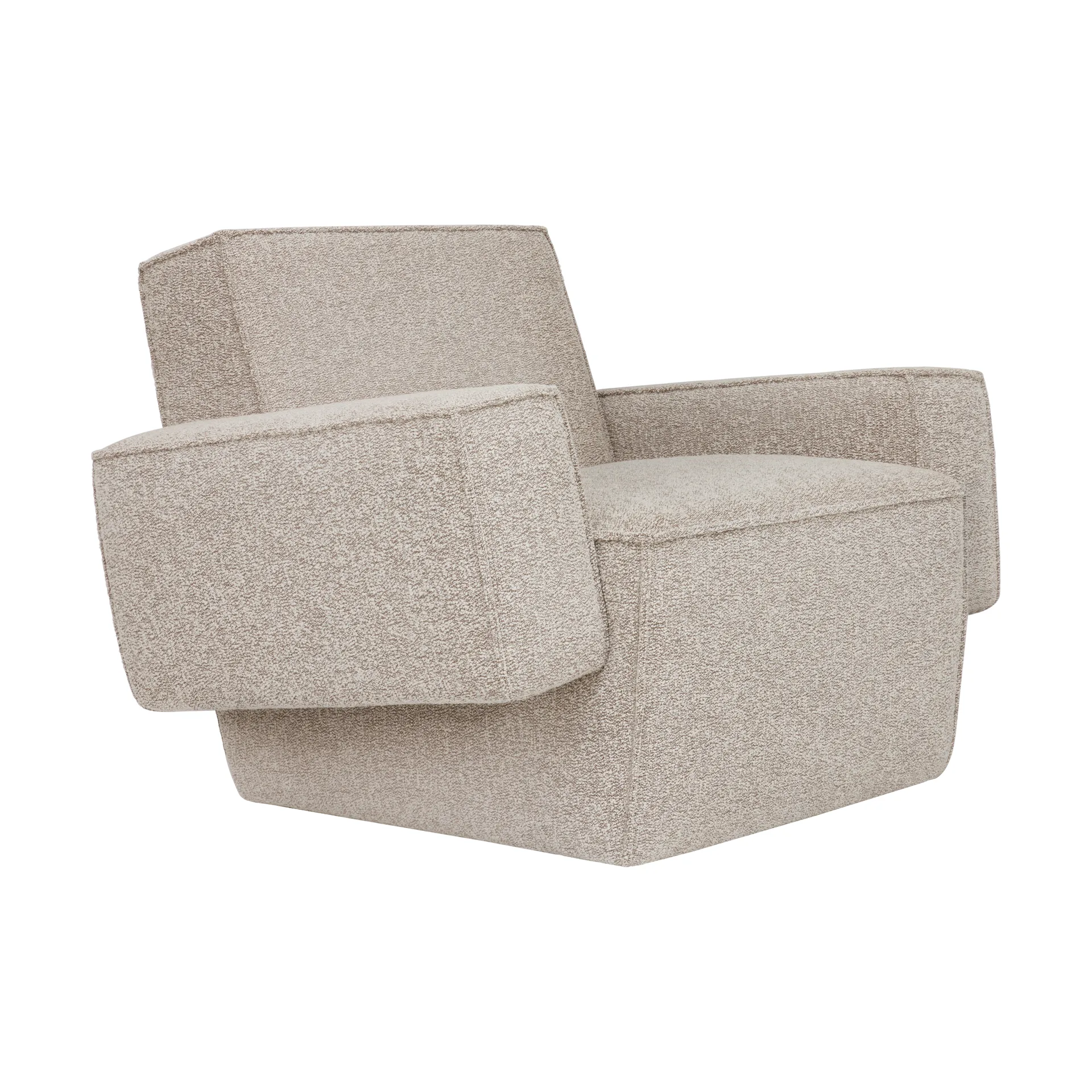 Butaca Lounge Hunk con reposabrazos, Swan Hem