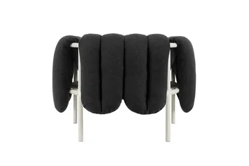 Butaca Lounge Puffy - Anthracite-cream - Hem