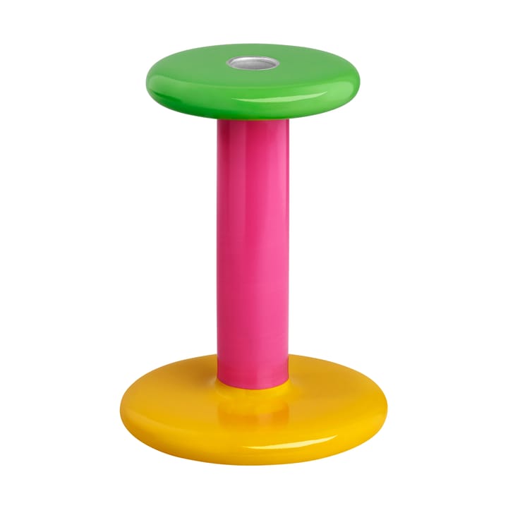 Candelabro Pesa Medium 18 cm - Green-magenta-honey yellow - Hem