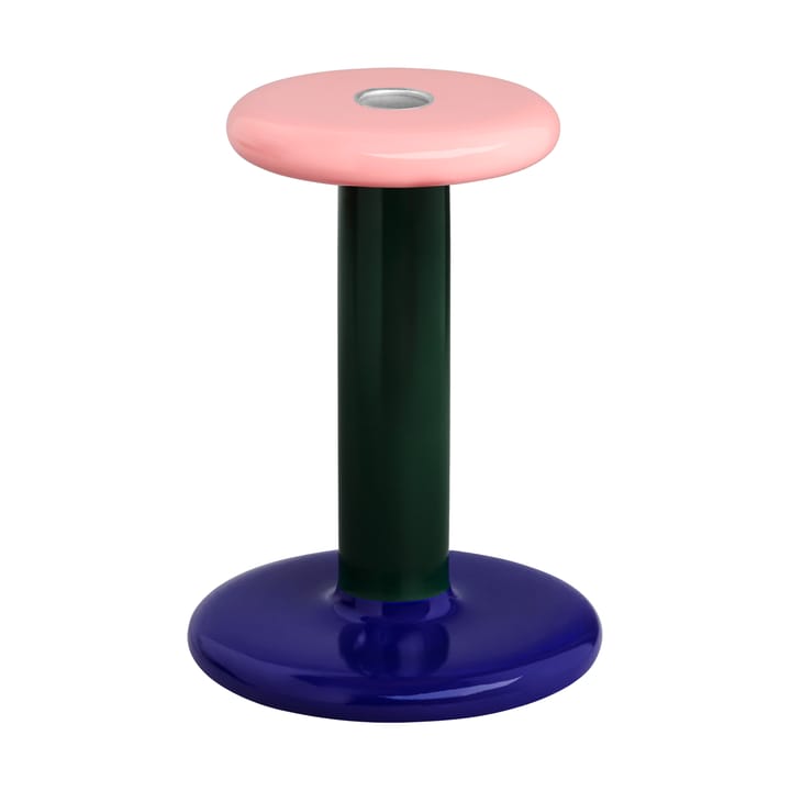 Candelabro Pesa Medium 18 cm - Pink-black green-night blue - Hem
