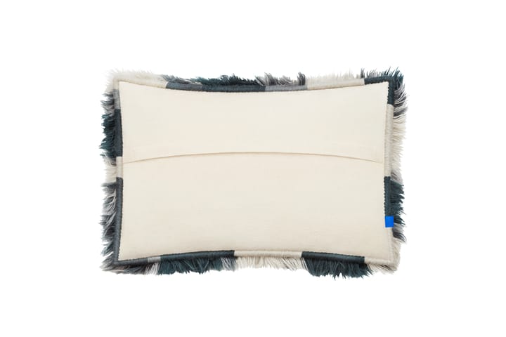 Cojín Monster Large 40x60 cm, Dark teal-off white Hem