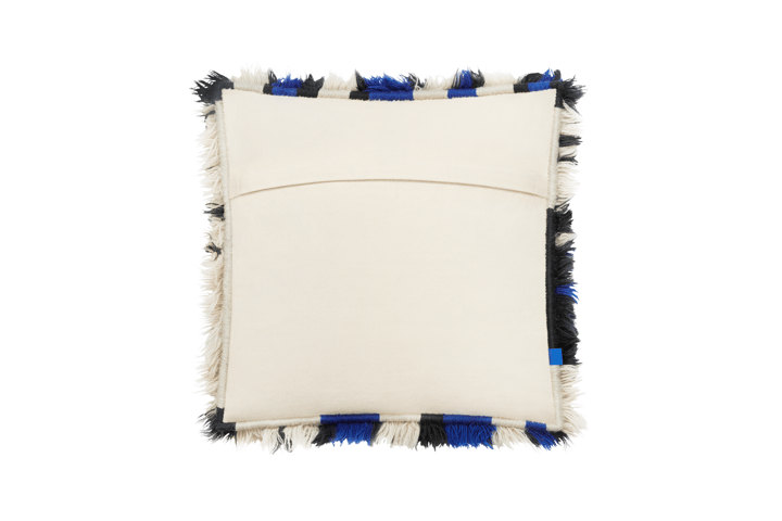Cojín Monster Medium 50x50 cm, Ultramarine blue-off white Hem