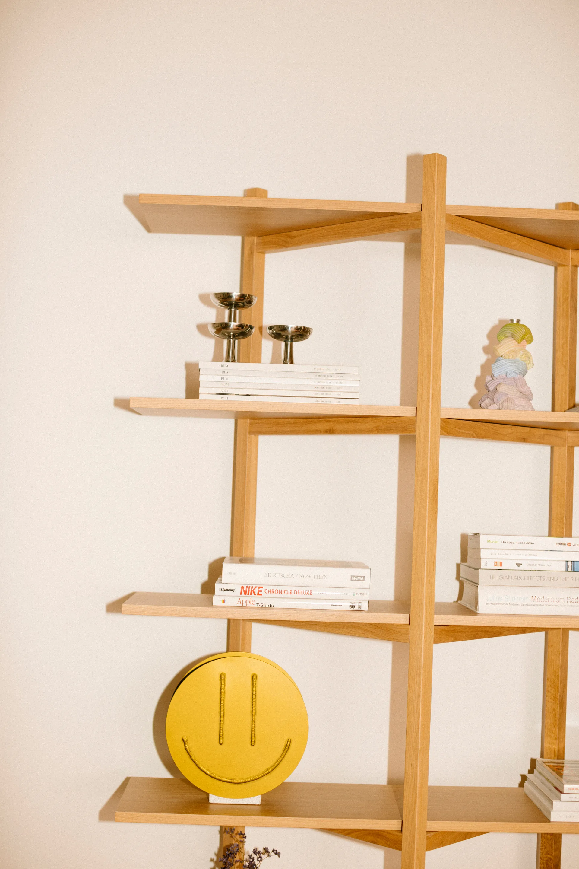 Estantería Zig Zag High 175x214 cm, Roble Hem