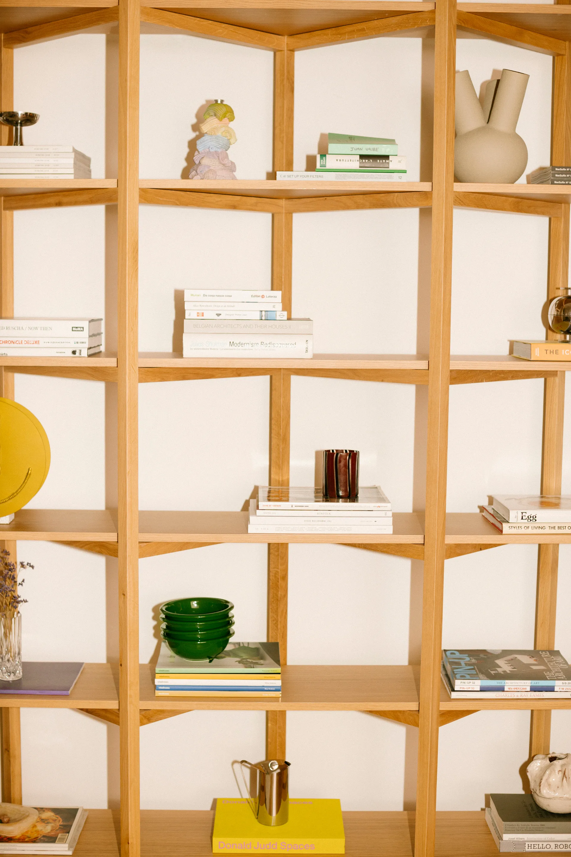 Estantería Zig Zag High 175x214 cm, Roble Hem