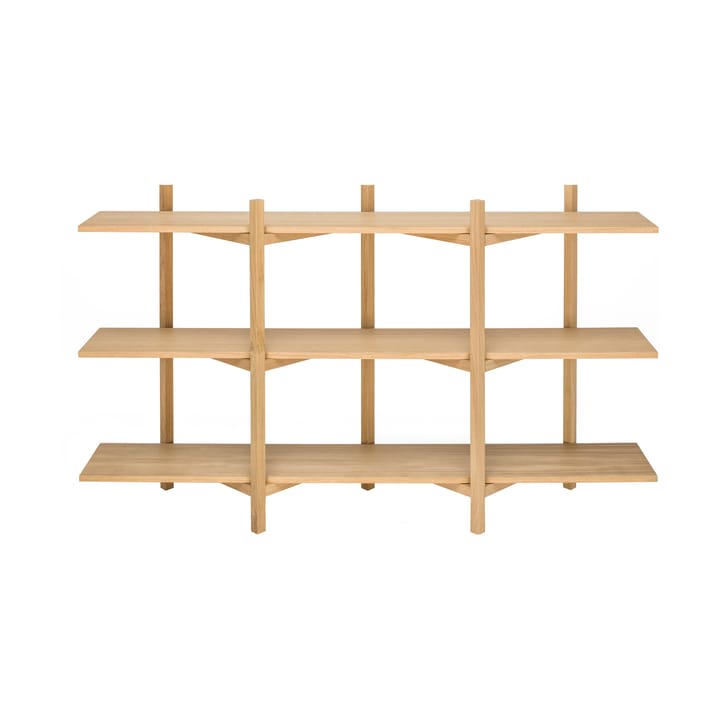Estantería Zig Zag Low 175x100 cm - Roble - Hem