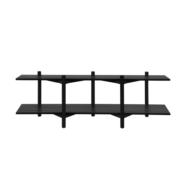 Estantería Zig Zag Media 194x57 cm - Black - Hem