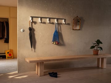 Gancho Tig Quintuple 115 cm - Aluminio cepillado - Hem