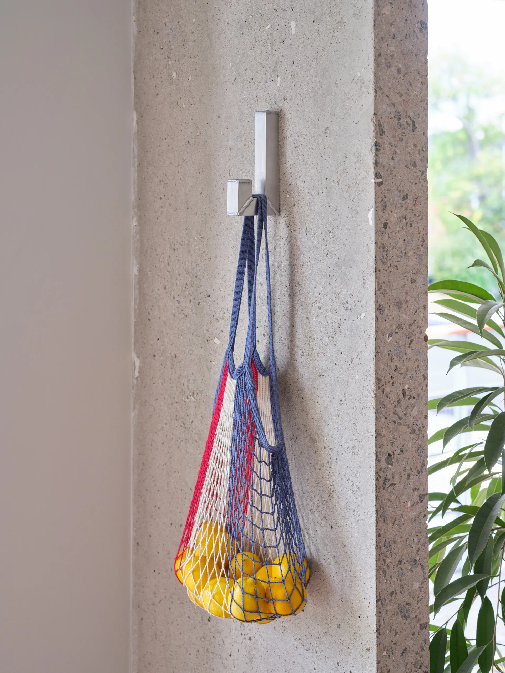 Gancho Tig Single, Aluminio cepillado Hem