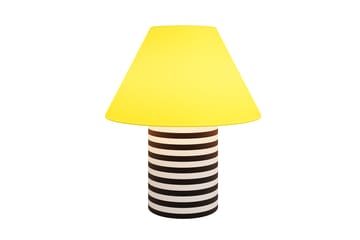 Lámpara de mesa Toto Large 64 cm - Wax yellow-black & white stripes - Hem