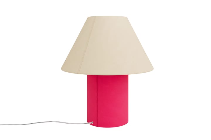 Lámpara de mesa Toto Medium 47 cm, Beige-magenta Hem
