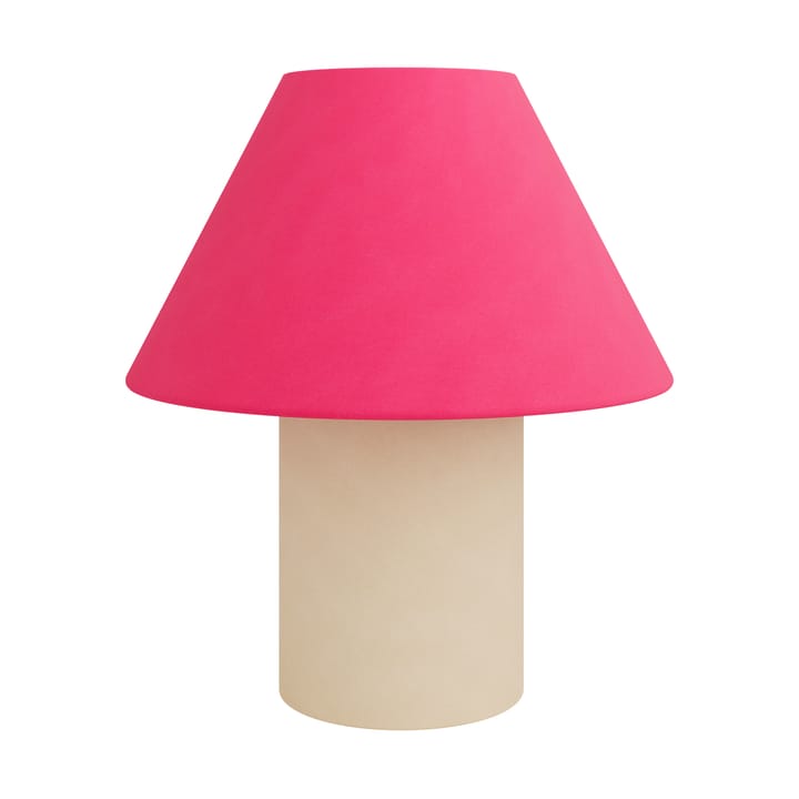 Lámpara de mesa Toto Medium 47 cm - Magenta-beige - Hem