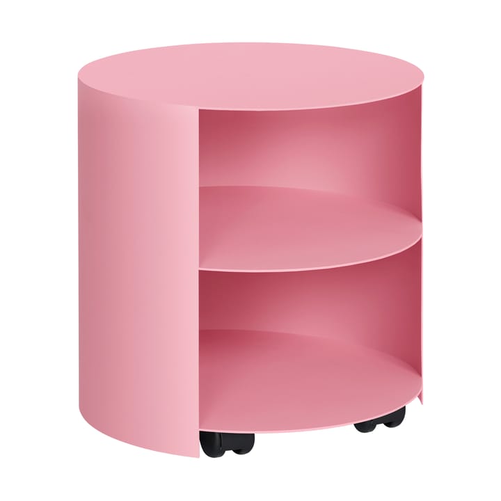 Mesa auxiliar Hide Ø38x41 cm - Light pink textured - Hem