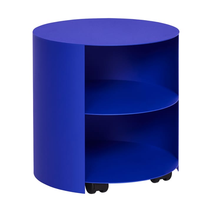 Mesa auxiliar Hide Ø38x41 cm - Ultramarine blue textured - Hem