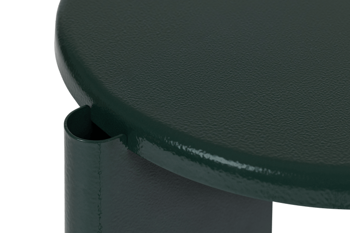 Mesa auxiliar Lolly 56 cm, Black green gloss Hem