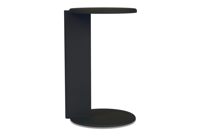 Mesa auxiliar Lolly 56 cm, Black grey matte Hem