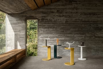 Mesa auxiliar Lolly 56 cm - Ochre yellow gloss - Hem