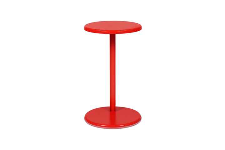 Mesa auxiliar Lolly 56 cm, Traffic red gloss Hem
