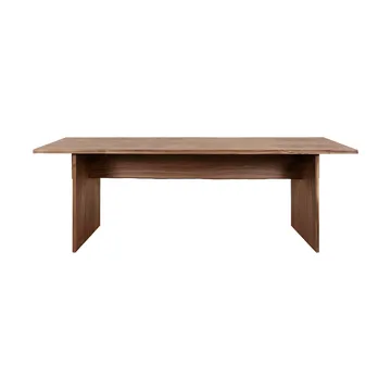 Mesa de comedor Bookmatch 220 cm - Nogal - Hem