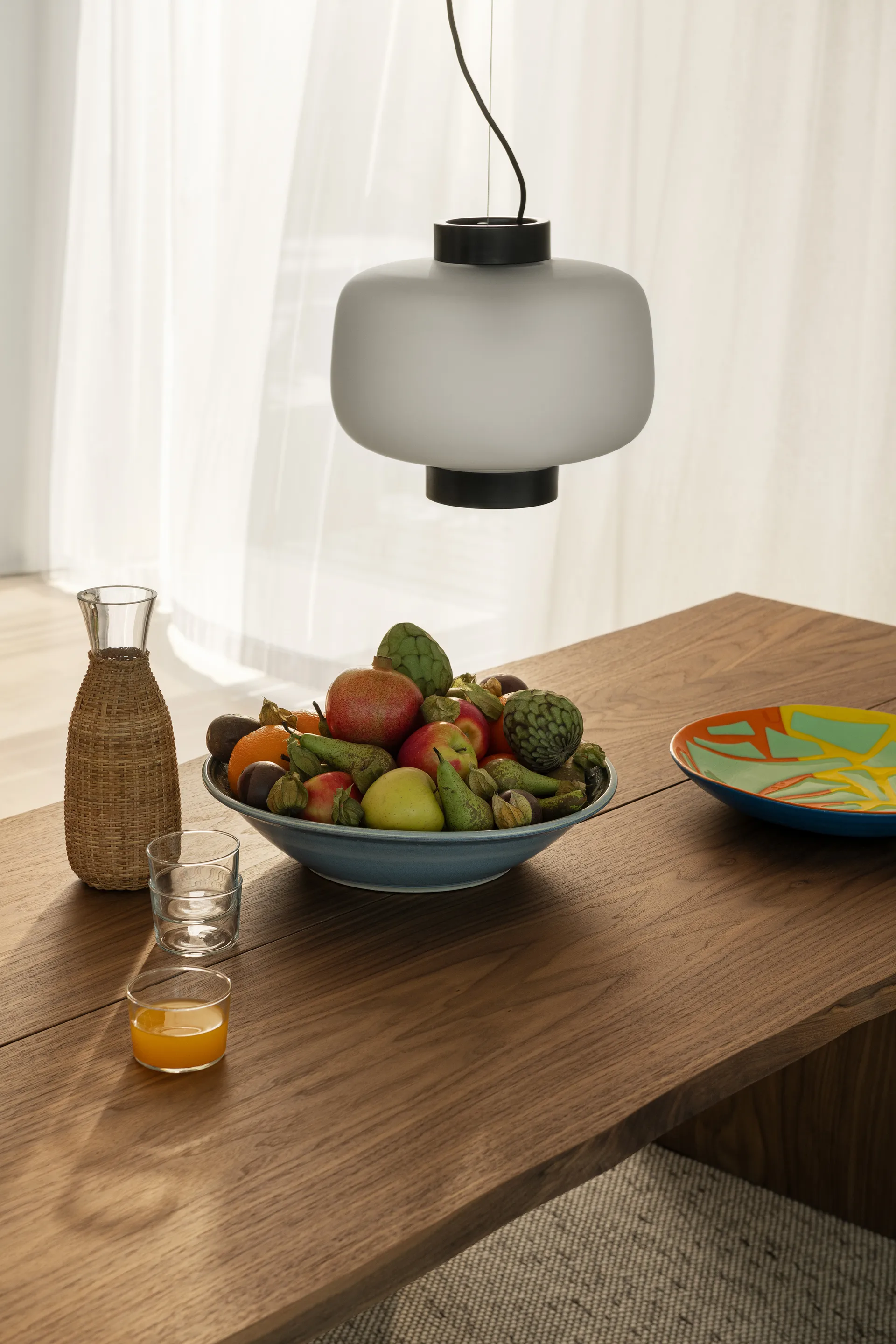 Mesa de comedor Bookmatch 220 cm, Nogal Hem