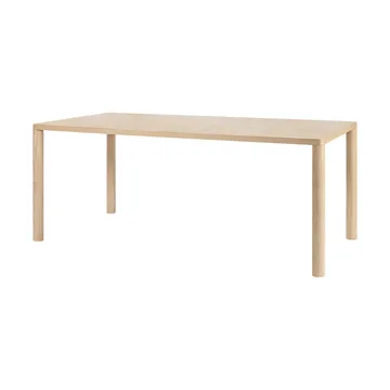 Mesa de comedor Log 90x180 cm - Roble - Hem