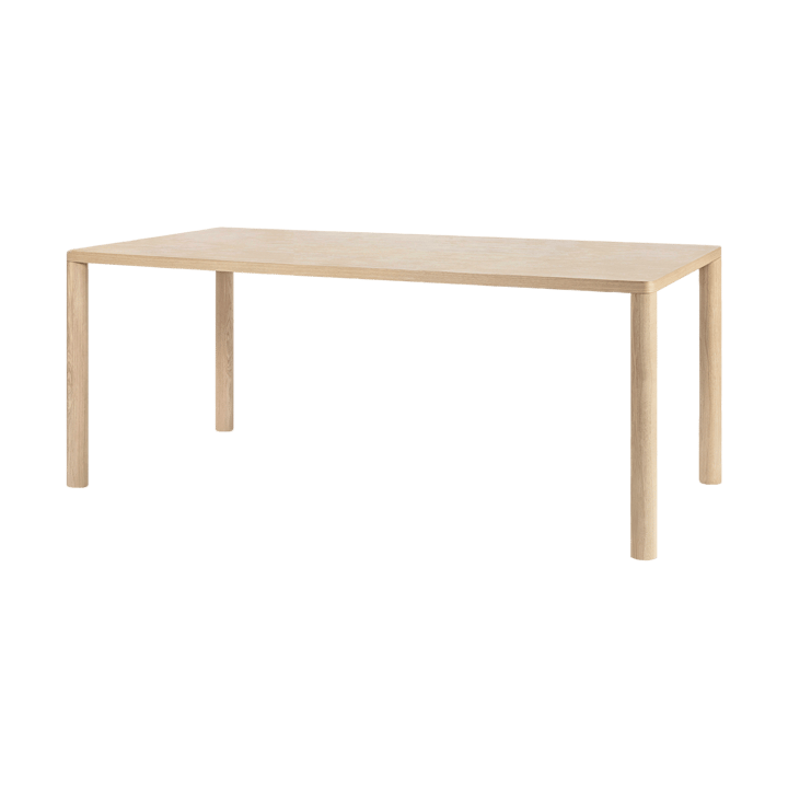 Mesa de comedor Log 90x180 cm - Roble - Hem