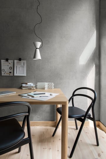 Mesa de comedor Log 90x180 cm - Roble - Hem