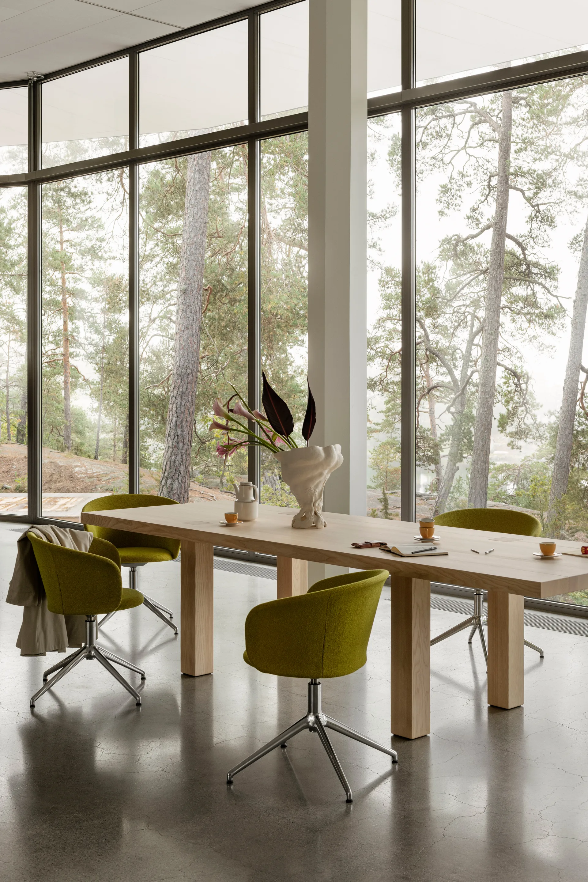 Mesa de comedor Max 90x250 cm, Fresno Hem