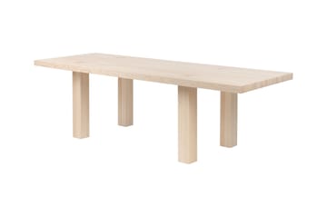 Mesa de comedor Max con bancos 250 cm - Fresno - Hem