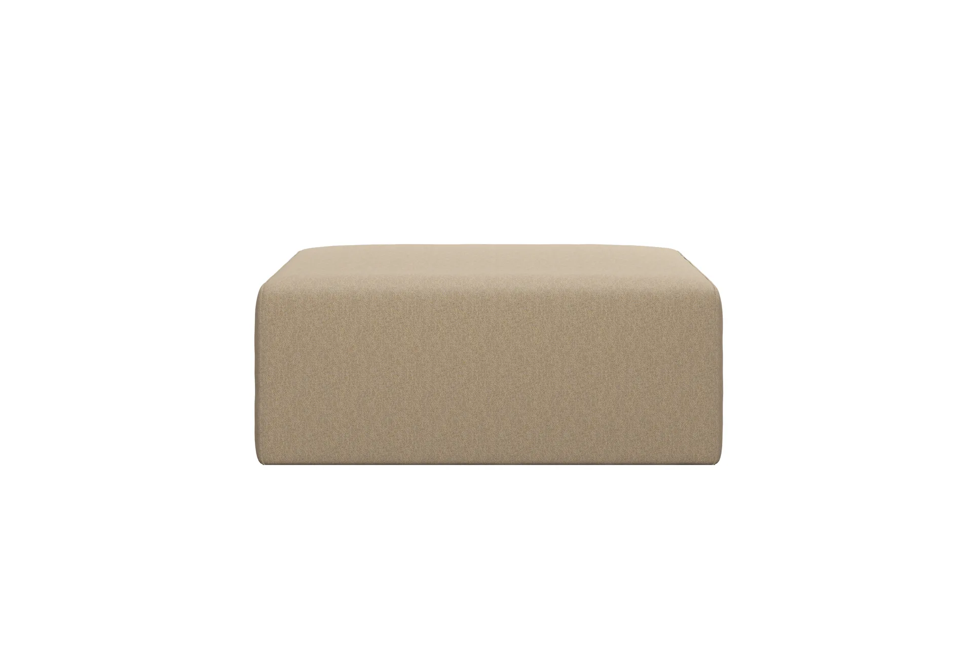 Ottoman Palo Block 95x95 cm, Beige Hem