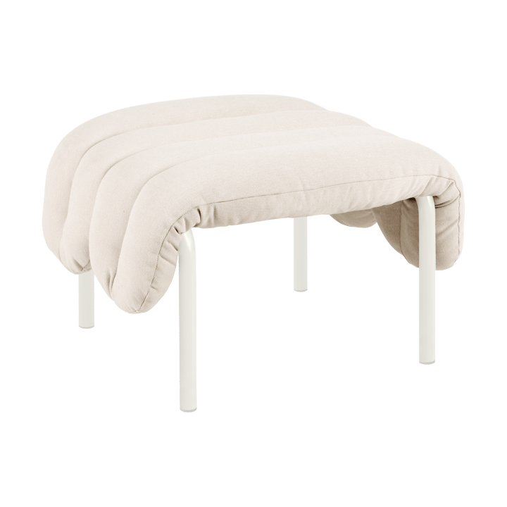 Ottoman Puffy 58x67 cm - Natural-cream - Hem