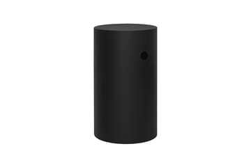 Piedestal Hide Ø38x68 cm - Jet black textured - Hem