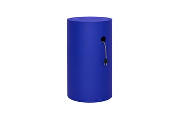 Piedestal Hide Ø38x68 cm - Ultramarine blue textured - Hem