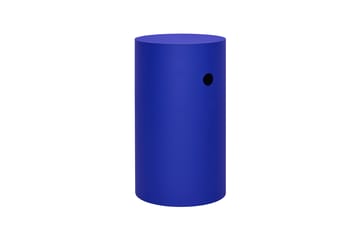 Piedestal Hide Ø38x68 cm - Ultramarine blue textured - Hem