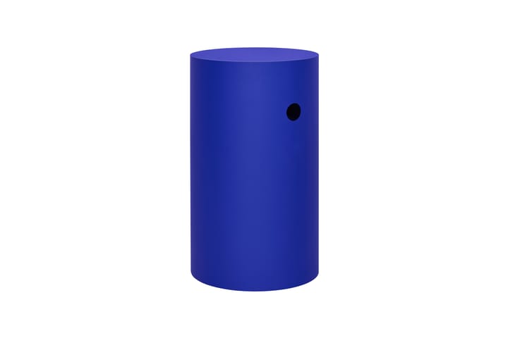 Piedestal Hide Ø38x68 cm, Ultramarine blue textured Hem