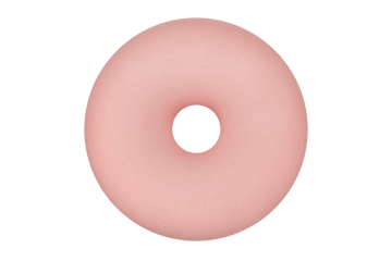 Puf Boa Ø114 cm - Cotton candy - Hem