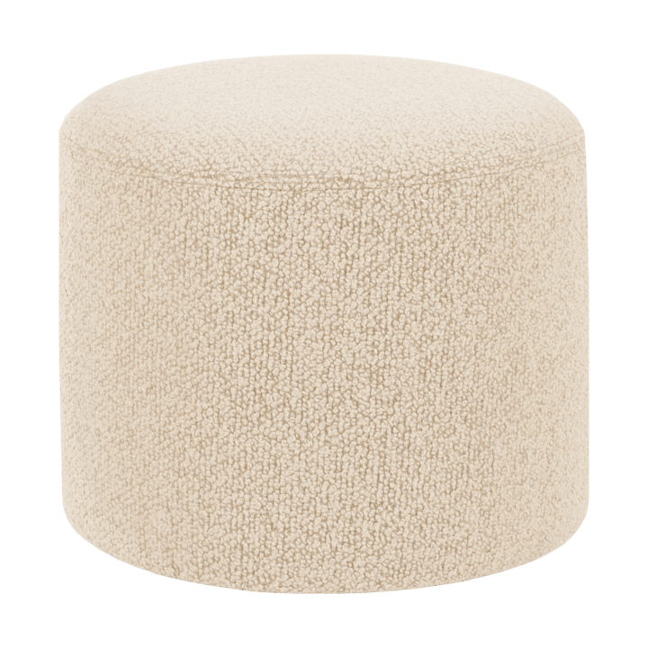 Puf Bon Ø50x41 cm - Eggshell - Hem