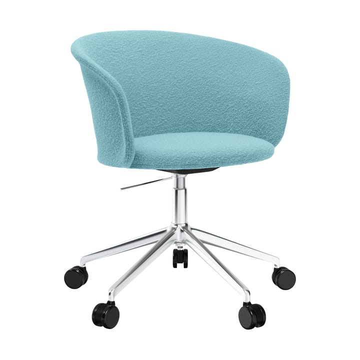 Silla de oficina Kendo Swivel con 5 ruedas - Icicle-polished aluminium - Hem