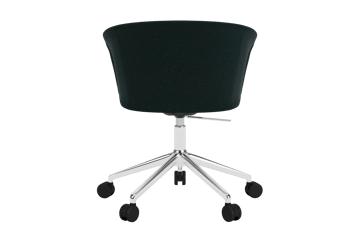 Silla de oficina Kendo Swivel con 5 ruedas - Pine-polished aluminium - Hem