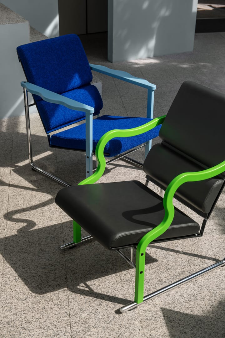 Sillón lounge Experiment 501, Green-light beige Hem