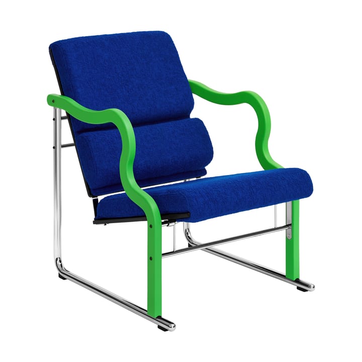 Sillón lounge Experiment 501 - Green-ultramarine - Hem