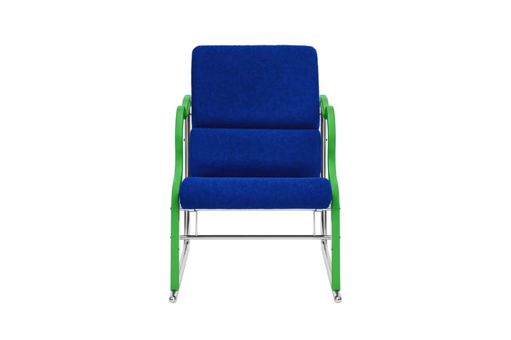Sillón lounge Experiment 501, Green-ultramarine Hem