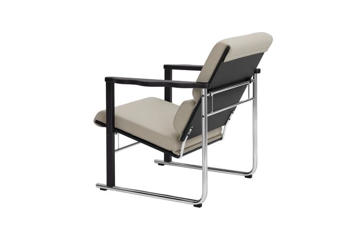 Sillón lounge Experiment 502, Black-light beige Hem