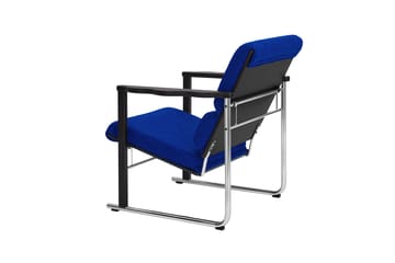 Sillón lounge Experiment 502 - Black-ultramarine - Hem