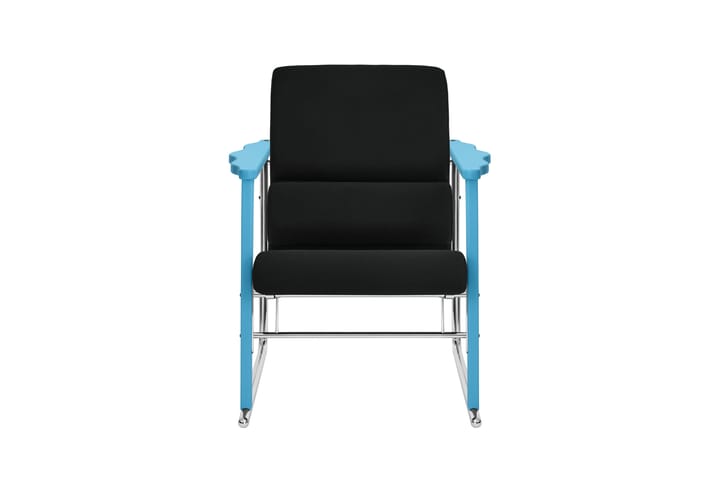 Sillón lounge Experiment 502, Blue-black Hem