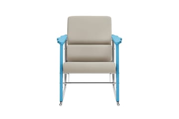 Sillón lounge Experiment 502 - Blue-light beige - Hem