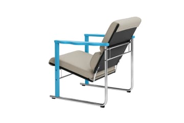 Sillón lounge Experiment 502 - Blue-light beige - Hem