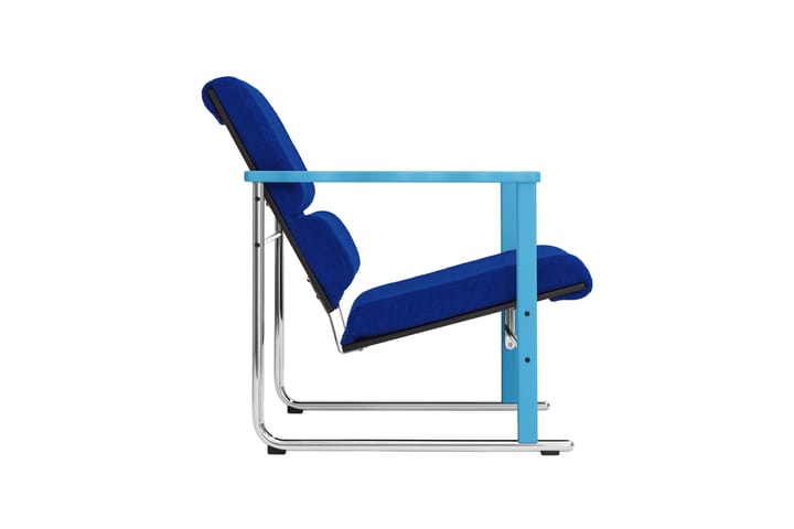 Sillón lounge Experiment 502, Blue-ultramarine Hem
